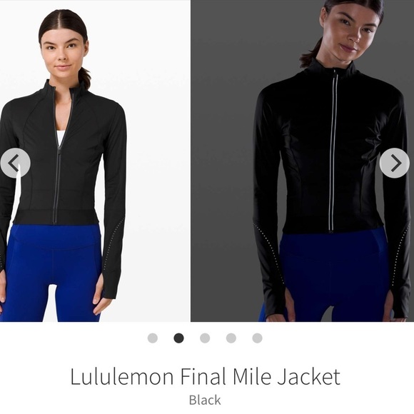 Lululemon Final Mile Jacket Reflective Black 2020 Style Number: W3DATS Nulu 10 - Picture 1 of 8